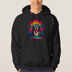 Bernese Mountain Dog Sunset Hoodie