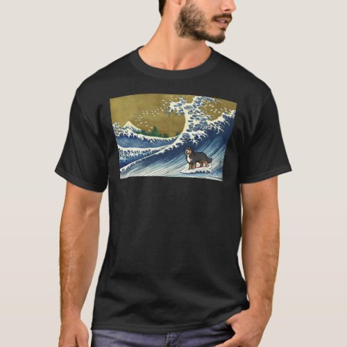 Bernese Mountain Dog surfing Classic T_Shirt Copy