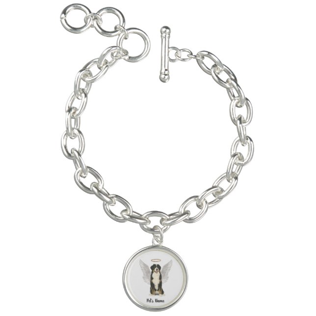 Bernese Mountain Dog Sympathy Memorial Bracelet (Product)