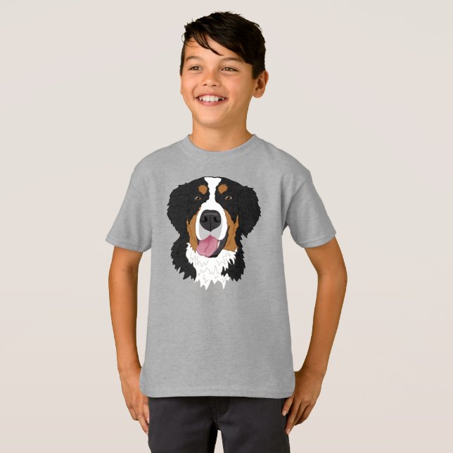 Bernese Mountain Dog  T-Shirt (Front Full)