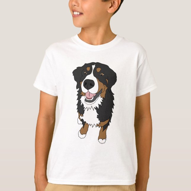 Bernese Mountain Dog  T-Shirt (Front)