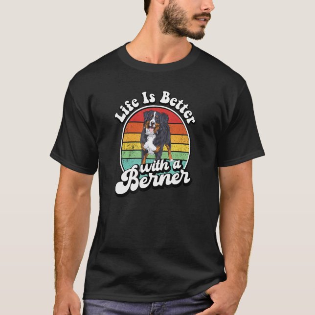 Bernese Mountain Dog T-Shirt (Front)