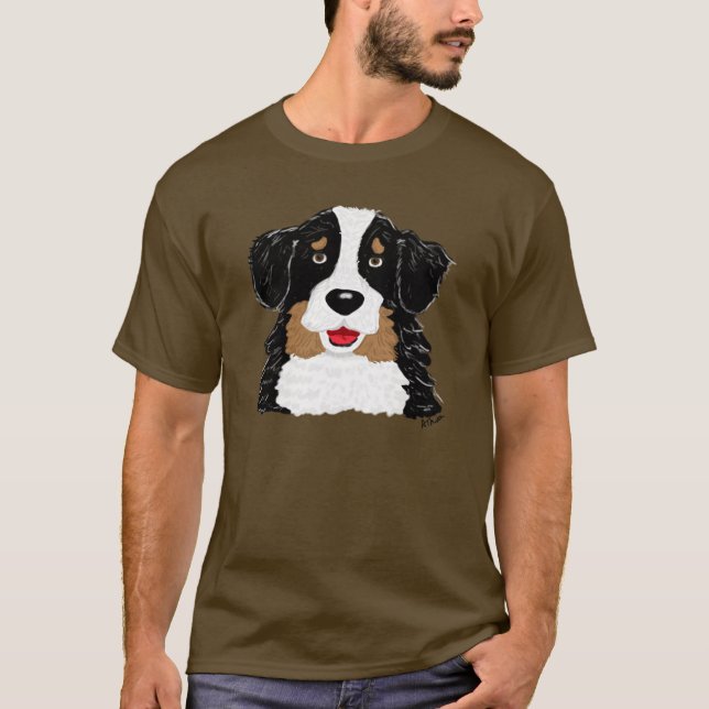 Bernese Mountain Dog T-Shirt (Front)