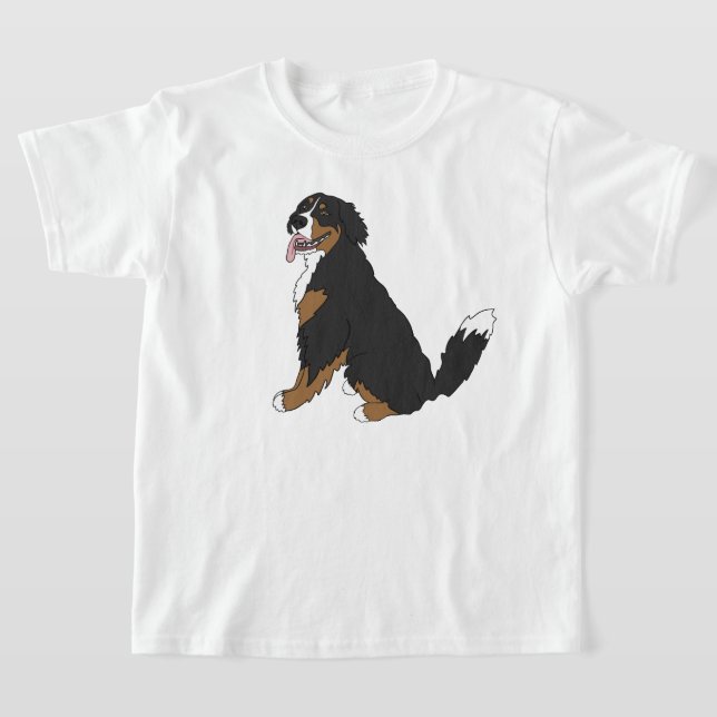 Bernese Mountain Dog   T-Shirt (Laydown)