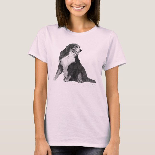 Bernese Mountain Dog T-Shirt (Front)