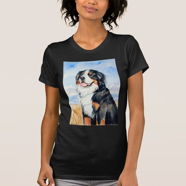 Bernese Mountain Dog Tee Shirt (Front)