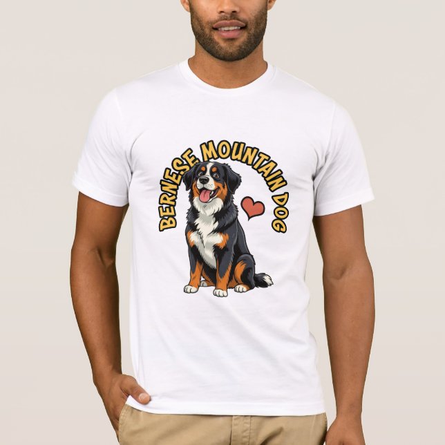 Bernese Mountain Dog - The Alpine Companion Tee (Front)