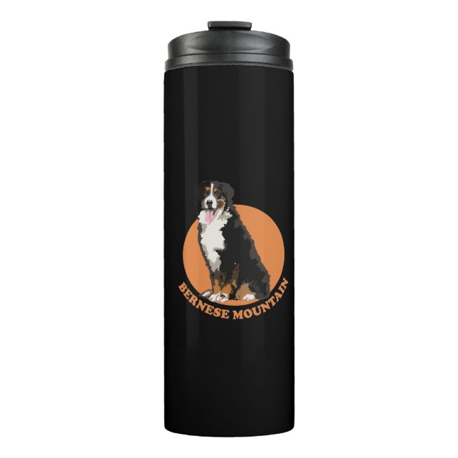 Bernese mountain dog thermal tumbler (Front)