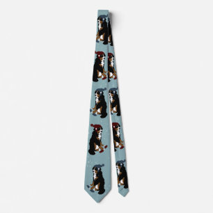 Bernese Mountain Dog Tie