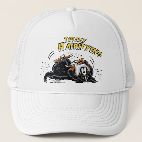 Bernese Mountain Dog Totally Hairifying Trucker Hat