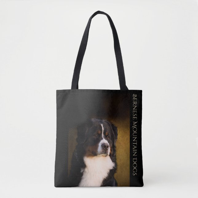 Bernese Mountain Dog Tote (Front)