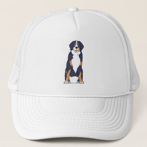 Bernese Mountain Dog Trucker Hat