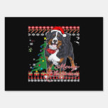 Bernese Mountain Dog Ugly Christmas Sweater Shirt  Sign