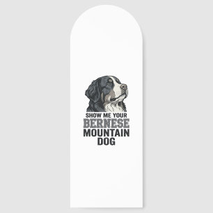 Bernese Mountain Dog Vintage Engraving Shirt Desig Bookmarks