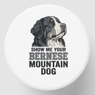 Bernese Mountain Dog Vintage Engraving Shirt Desig Mini Candle Favors