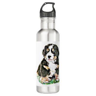 Bernese Mountain Dog Water Bottle