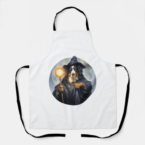 Bernese Mountain Dog Wizard Apron