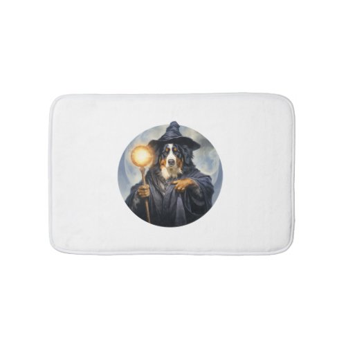 Bernese Mountain Dog Wizard Bath Mat