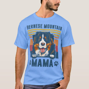 Bernese Mountain Mama Mother Retro Gifts Dog Mom T-Shirt