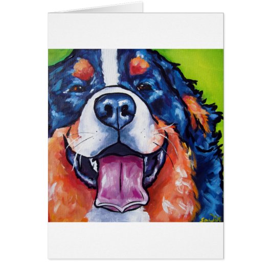 Bernese Mt Dog Cards (Front)