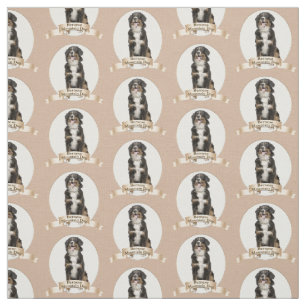Bernese Mt. Dog Fabric