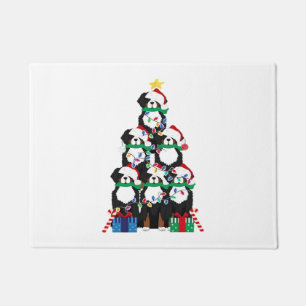Bernese Mt Dog Puppy Christmas Tree Classic T-Shir Doormat