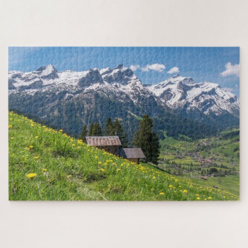 Bernese Oberland Switzerland Jigsaw Puzzle