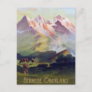 Bernese Oberland, Switzerland Postcard