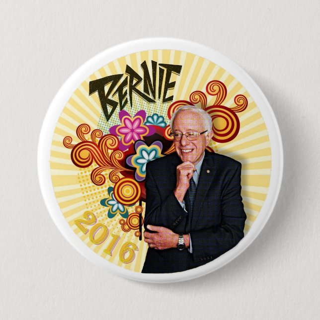 Bernie 2016 button (Front)