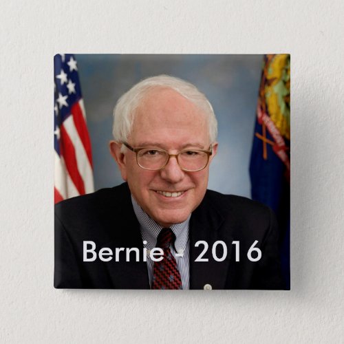 Bernie 2016 pinback button