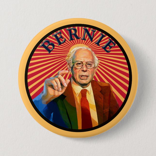 BERNIE 2016 PINBACK BUTTON (Front)