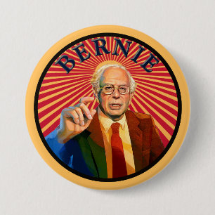BERNIE 2016 PINBACK BUTTON