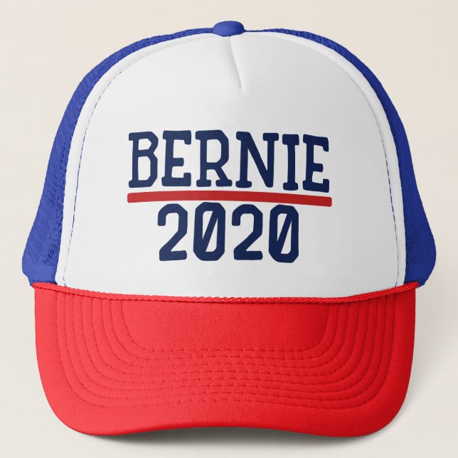 Bernie 2020 "Bernie 2020" Bernie Sanders 2020 Trucker Hat (Front)
