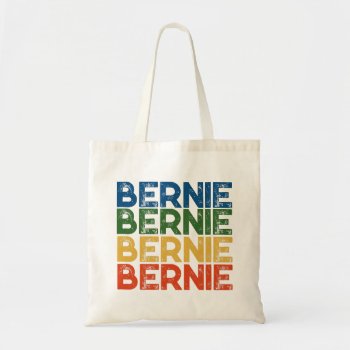 Bernie 2020 Retro "bernie Sanders" "bernie 2020" Tote Bag by Hipster_Farms at Zazzle