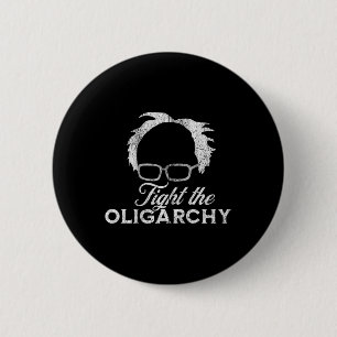 Bernie Aoc 2028 Fight Oligarchy Bernie Sanders Pre Button