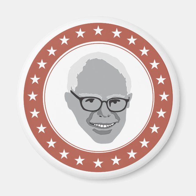 Bernie 'Feel the Bern' Sanders Magnet (Front)
