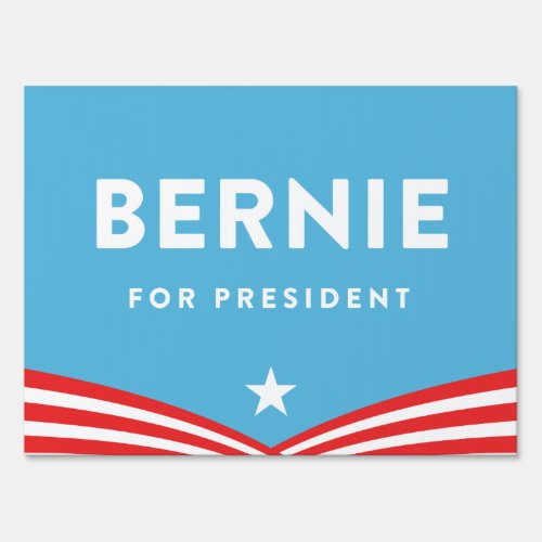 Bernie for President Yard Sign