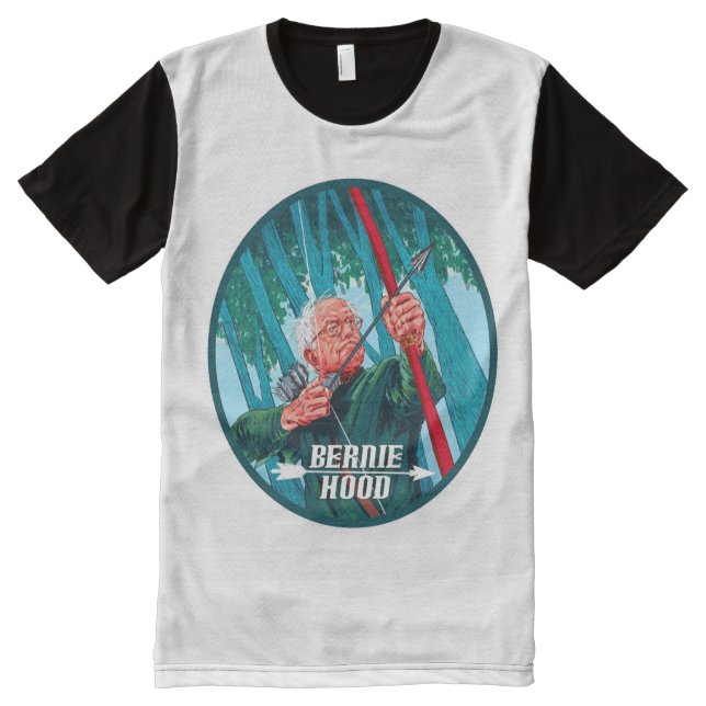Bernie Hood 2016 All-Over-Print T-Shirt (Front)