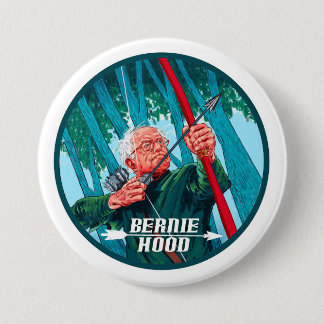 Bernie Hood Pinback Button