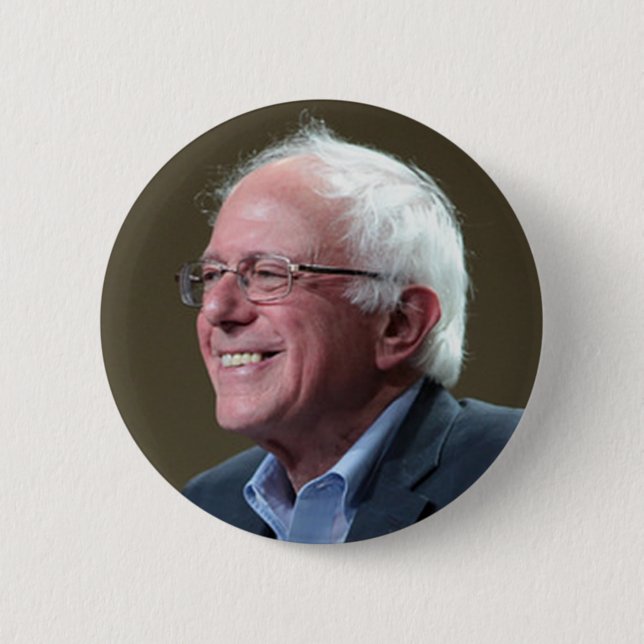 Bernie Pinback Button (Front)