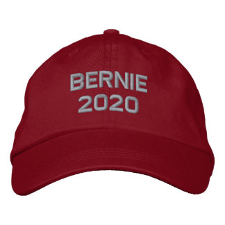 BERNIE SANDEERS FOR PRESIDENT 2020 EMBROIDERED BASEBALL CAP