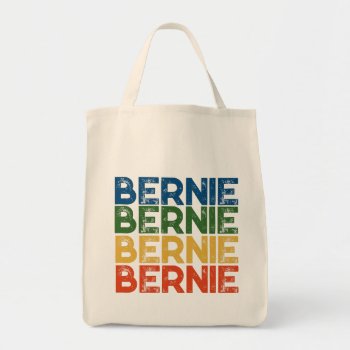 Bernie Sander 2020 Retro Bernie 2020 Tote Bag by Hipster_Farms at Zazzle