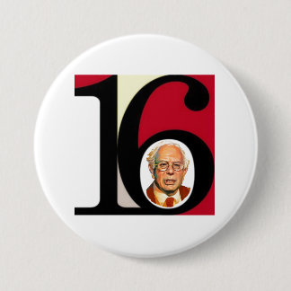 Bernie Sanders 16 Pinback Button