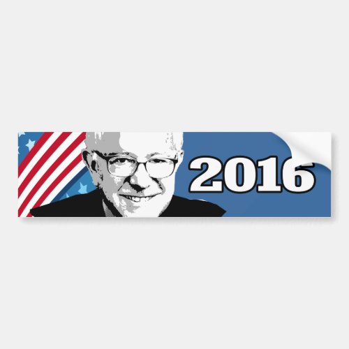 BERNIE SANDERS 2016 Candidate Bumper Sticker