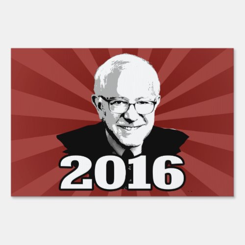 BERNIE SANDERS 2016 Candidate Sign