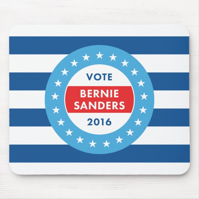 Bernie Sanders 2016 Mouse Pad (Front)