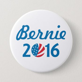 Bernie Sanders 2016 Pinback Button by EST_Design at Zazzle