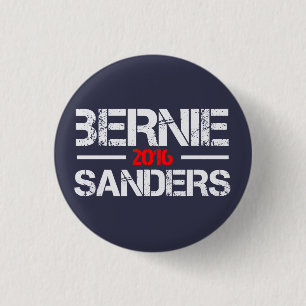 Bernie Sanders 2016 Pinback Button