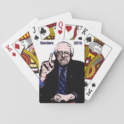 Bernie Sanders 2016 Poker Cards