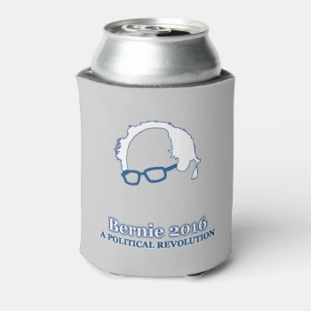 Bernie Sanders 2016 Political Revolution Can Cooler by zarenmusic at Zazzle